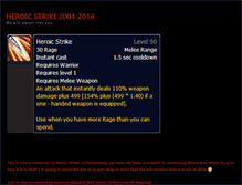 Tablet Screenshot of heroicstrike.org